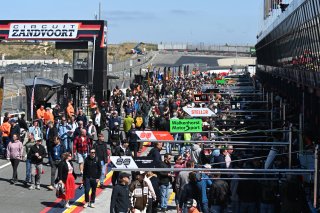 Fans at the Autograph session and pitwalk