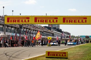 The grid for Race 1