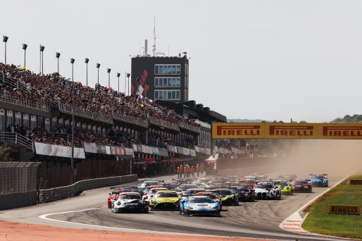 #74 - Kessel Racing - Dennis MARSCHALL - Dustin BLATTNER - Ferrari 296 GT3 Leads Race Start | SRO / JEP