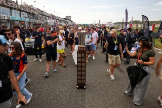 The grid for Race 2