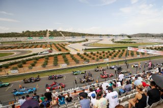 The grid for Race 2
