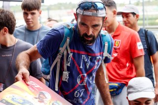 Pit walk and autograph session