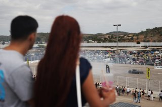 Fans watching the Drifting
