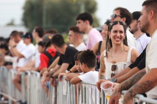 Fans watching the Drifting