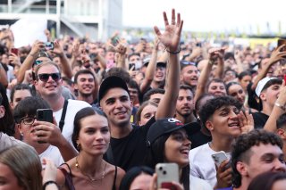 Fans at the Kidd Keo Performance