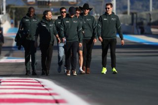 Drivers on a Track Walk