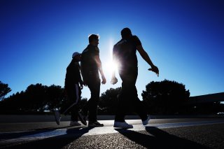 Drivers on a Track Walk