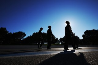 Drivers on a Track Walk