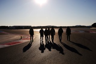 Drivers on a Track Walk
