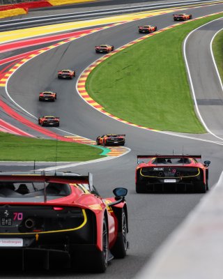 #70 - AF Corse - Custodio TOLEDO - Miguel MOLINA - Matthieu VAXIVIERE - Peter DEMPSEY - Ferrari 296 GT3 EVO