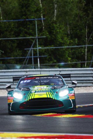 #21 - Comtoyou Racing - Oliver SODERSTROM - Sebastien BAUD - Kobe PAUWELS - Arthur DORISON - Aston Martin Vantage AMR GT3 EVO