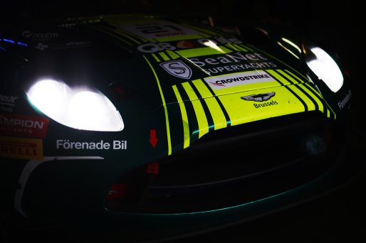 #21 - Comtoyou Racing - Oliver SODERSTROM - Sebastien BAUD - Kobe PAUWELS - Arthur DORISON - Aston Martin Vantage AMR GT3 EVO | SRO / JEP