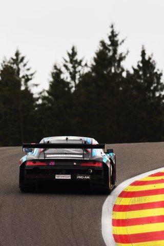 #28 - Haas RT - Simon BALCAEN - Mathieu CASTELEIN - Pierre CASTELEIN - Steven PALETTE - Audi R8 LMS GT3 EVO II