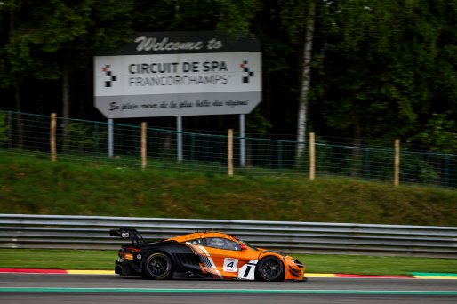 #4 - Optimum Motorsport - Adam SMALLEY - Freddie TOMLINSON - Harry GEORGE - Ruben DEL SARTE - McLaren 720S GT3 EVO | SRO / JEP