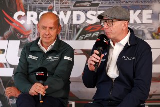 Comtoyou Racing and Team WRT in the press conference