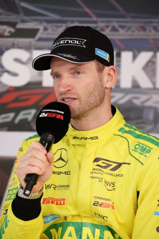 #48 - Mercedes - AMG Team MANN-FILTER - Maro ENGEL - Mercedes-AMG GT3 EVO in the press conference