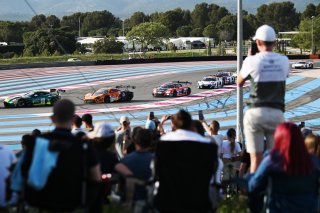 Fans Watching the Race