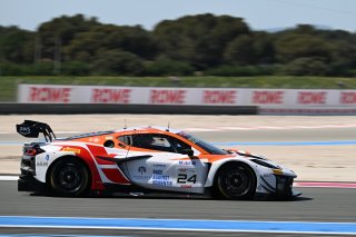 #24 - Steller Motorsport - Dennis LIND - Lorenzo FLUXA CROSS - Antoine DOQUIN - Corvette Z06 GT3 R