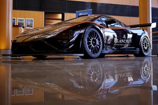 Lamborghini display in the paddok
