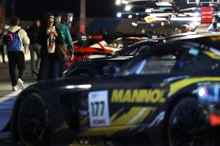 Fans at the Night Pitwalk