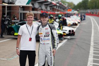 Jarrod Waberski and Gaspard Simon - SRO GT Academy