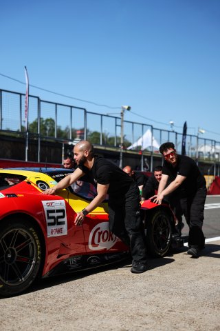 #52 - AF Corse - Jeff MACHIELS/Gilles STADSBADER - Ferrari 296 GT3 EVO