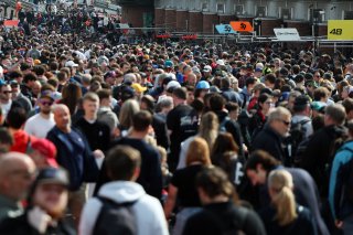Fans at the Pit Walk & Autograph Session at Brands Hatch