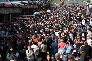 Fans at the Pit Walk & Autograph Session at Brands Hatch