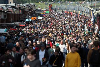 Fans at the Pit Walk & Autograph Session at Brands Hatch