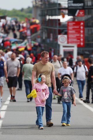 Fans at GT World Challenge Europe