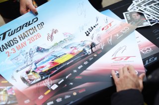 Fans at the Pit Walk & Autograph Session at Brands Hatch