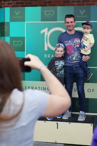 Fans at the Pit Walk & Autograph Session at Brands Hatch