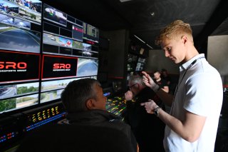 Jarrod Waberski - SRO GT Academy - Visits Brands Hatch