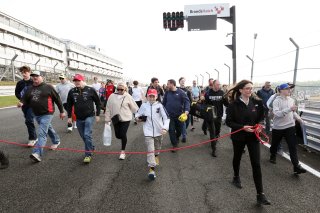 Fans at the Pit Walk & Autograph Session at Brands Hatch