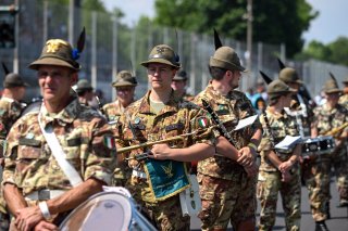 Marching Band on the GT World grid at Monza