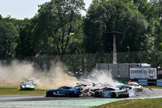 Turn 1 drama | Monza | GT World Challenge Europe powered by AWS