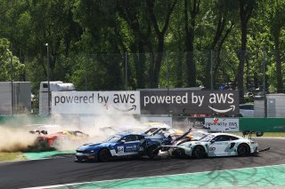 Turn 1 drama | Monza | GT World Challenge Europe powered by AWS