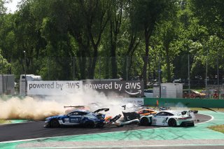 Turn 1 drama | Monza | GT World Challenge Europe powered by AWS