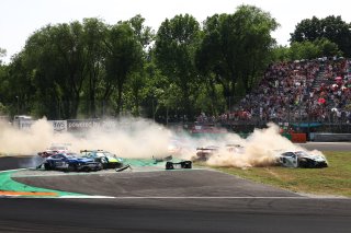 Turn 1 drama | Monza | GT World Challenge Europe powered by AWS