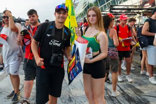 Pitwalk and autograph session