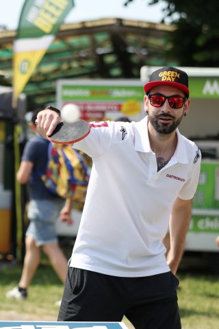 Fans in the fanzone