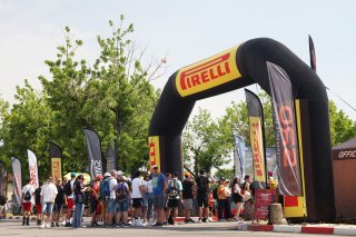 Fans at the Fanzone