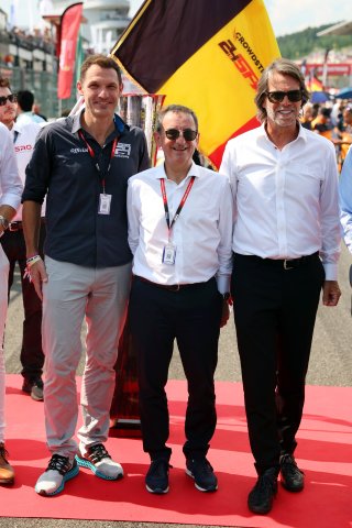 Mirco Hansen, Pierre Fillon and Stephane Ratel  | SRO / JEP