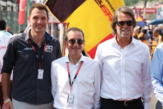 Mirco Hansen, Pierre Fillon and Stephane Ratel  | SRO / JEP