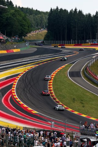 Crowdstrike 24 Hours of Spa race action