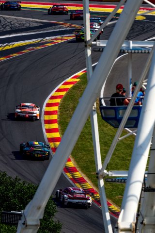 Crowdstrike 24 Hours of Spa race action