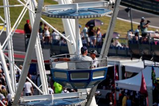 Fans watch the Crowdstrike 24 Hours of Spa