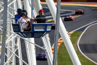 Fans watch the Crowdstrike 24 Hours of Spa