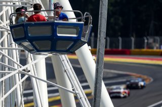 Fans watch the Crowdstrike 24 Hours of Spa