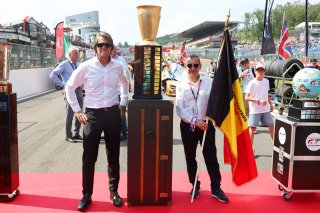 Stephane Ratel and Pierre Fillon on the Crowdstrike 24 Hours of Spa grid | SRO / JEP